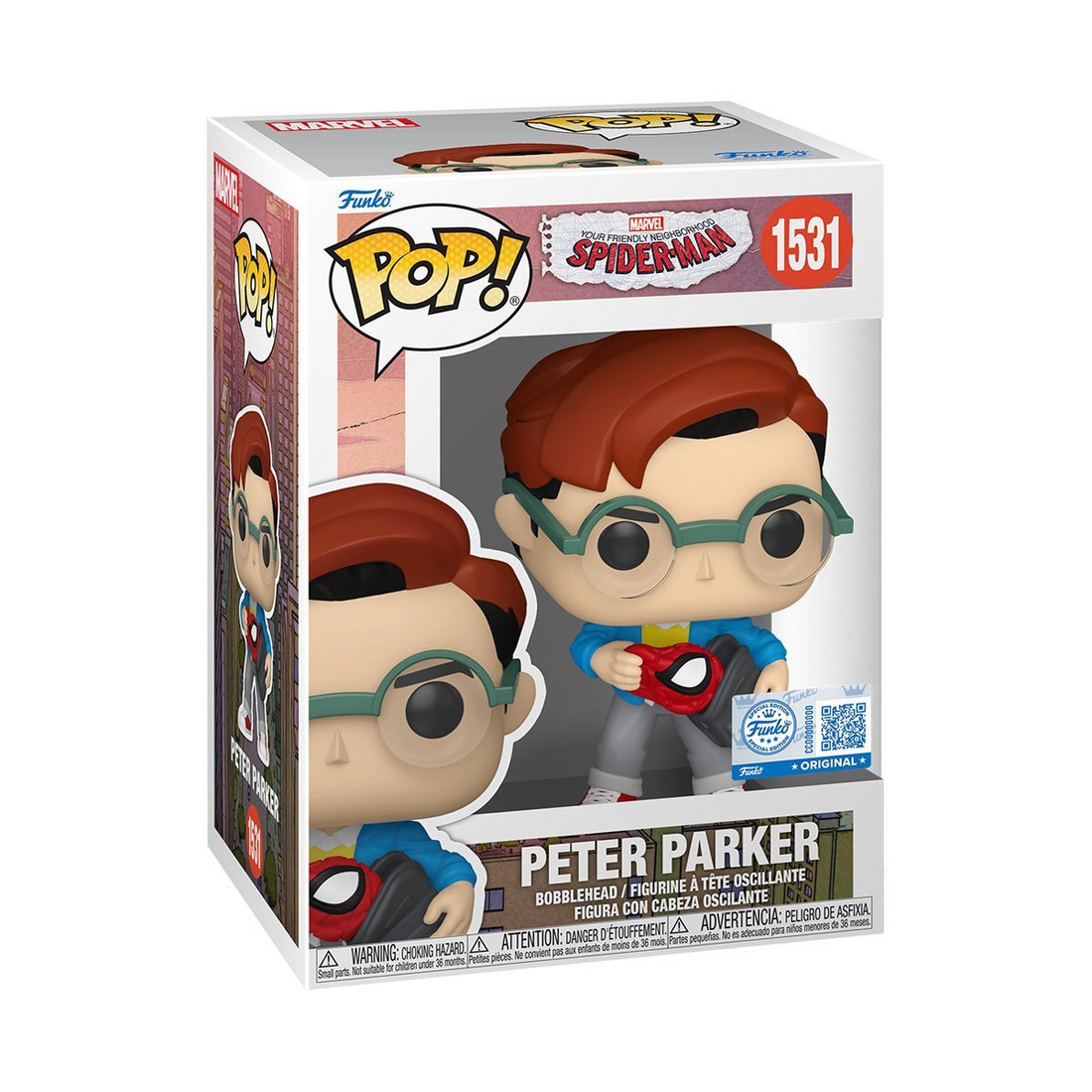 Funko Pop! YFNS Spider-Man Peter Parker - 1531 Special Edition