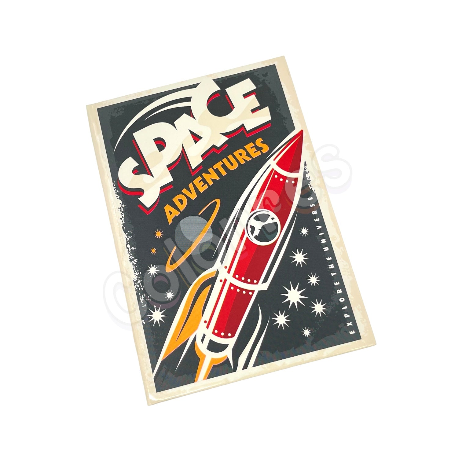 Space Adventures Sert Kapaklı Defter 19x14 cm