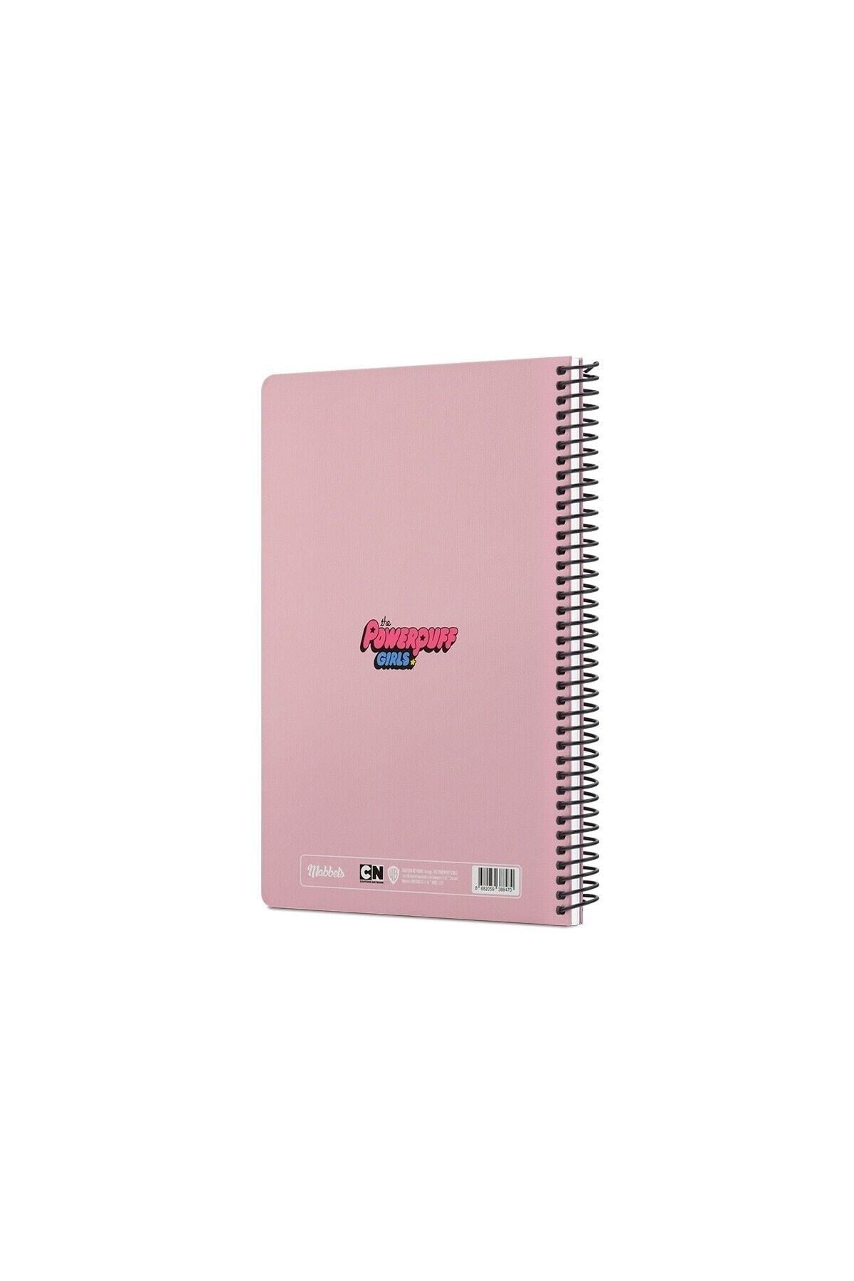 The PowerPuff Girls Spiralli Defter Pembe