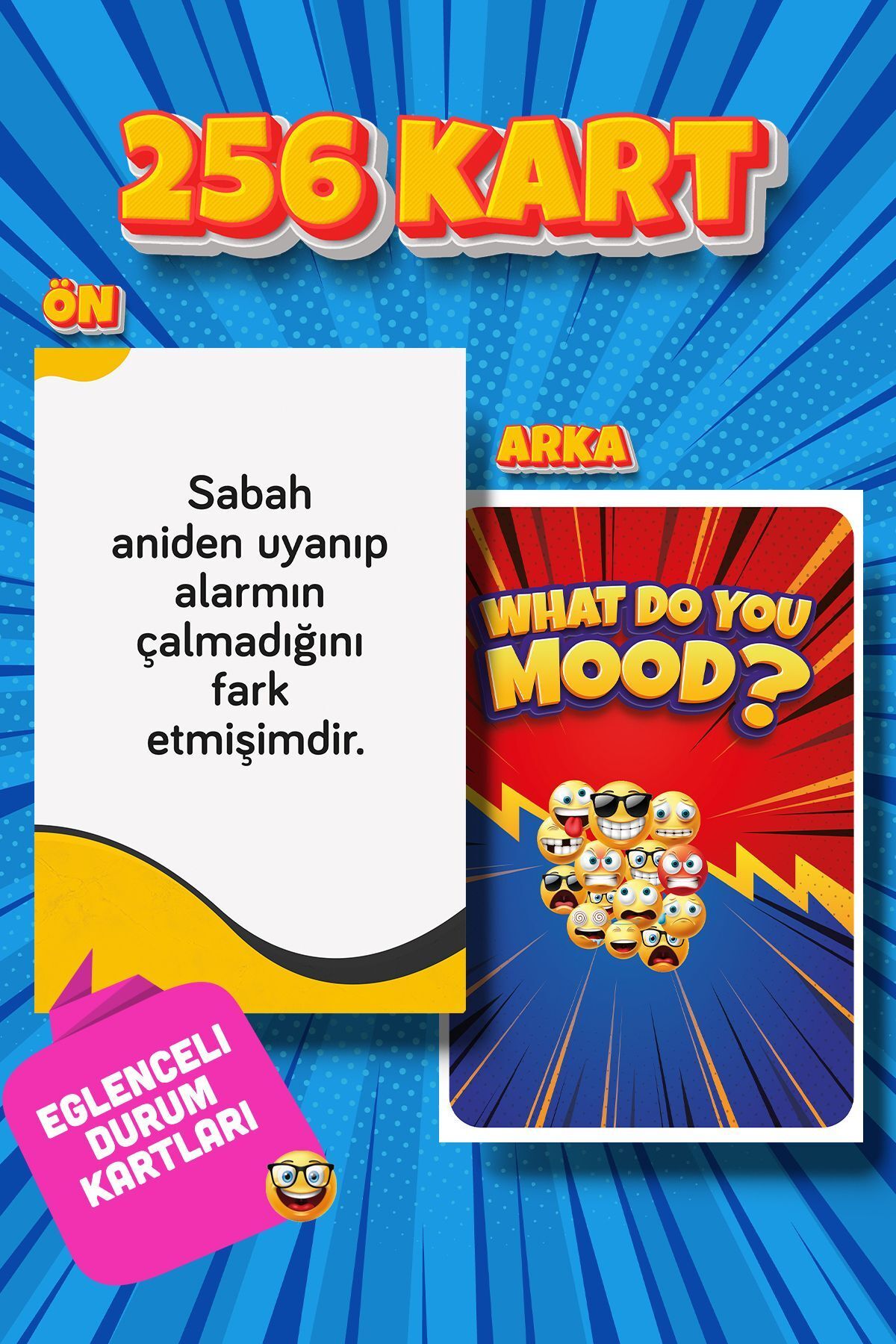 What Do You Mood - Eğlenceli Grup Arkadaş Aile Kutu Oyunu -