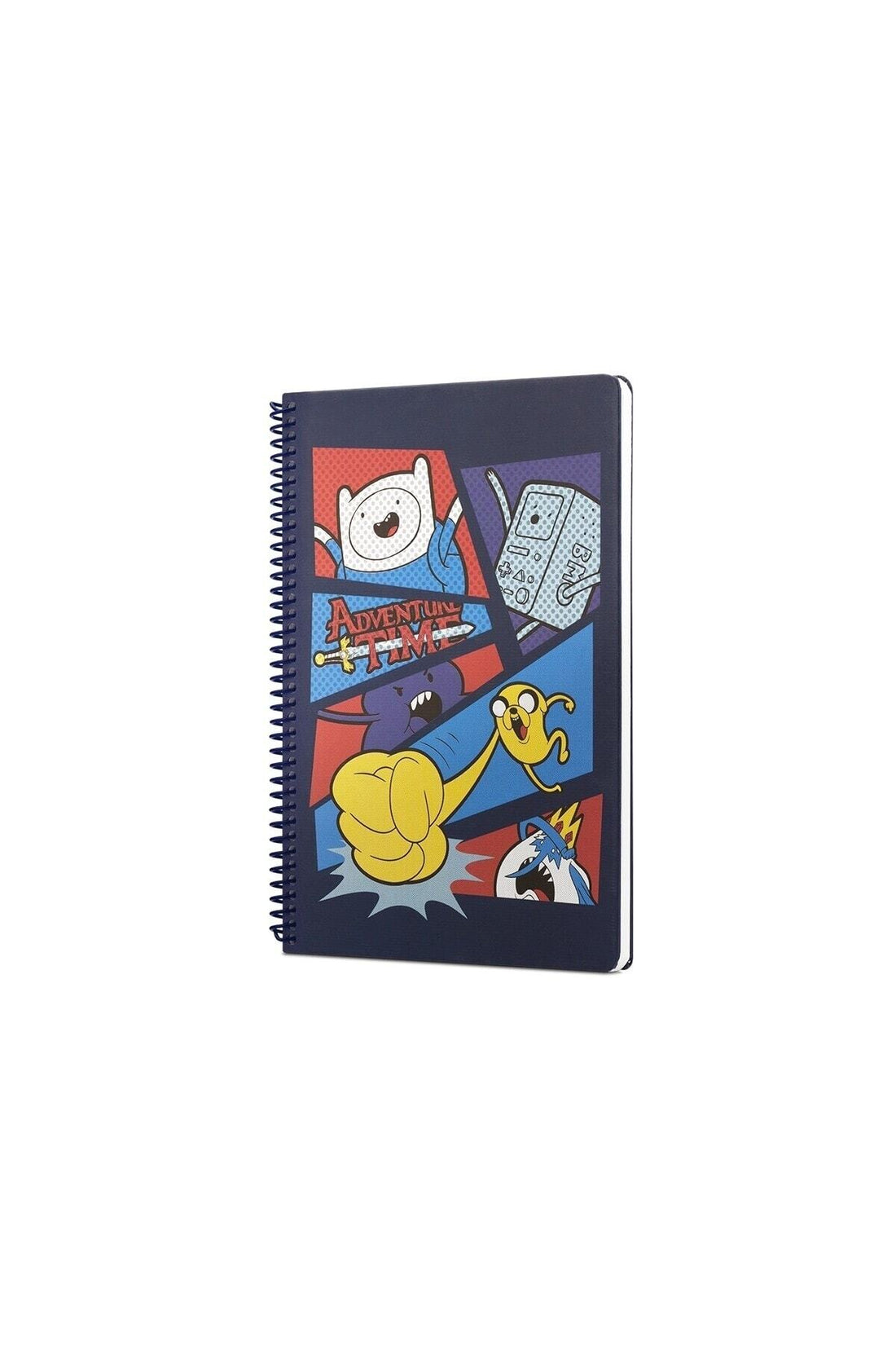 Adventure Time Spiralli Defter Lacivert 80 Yaprak 17 X 24cm