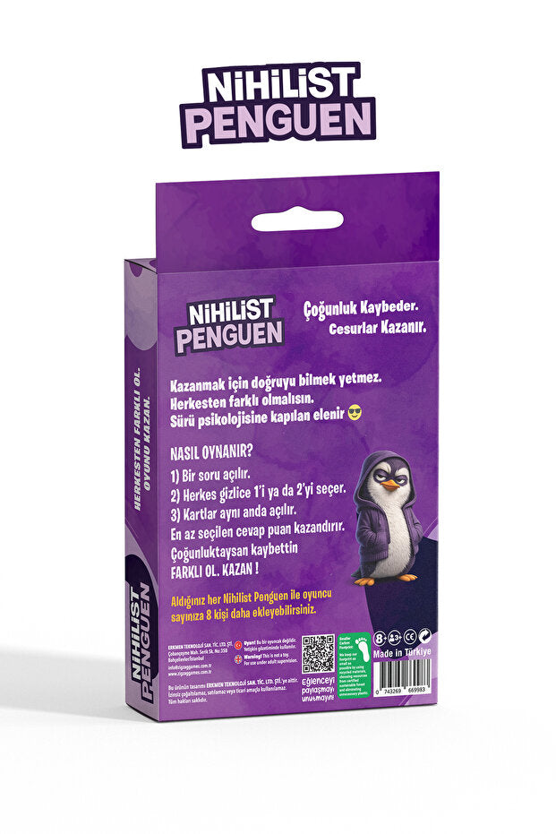 Nihilist Penguen Kart Oyunu