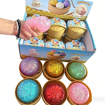 Dumpling Squishy Sürpriz Renkli Çin Mantısı - Rainbow Mystery Squishy