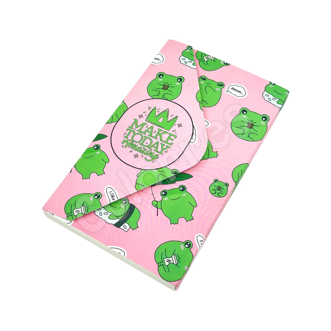 Zarf Defter Büyük Boy - Frog Make Today Amazing