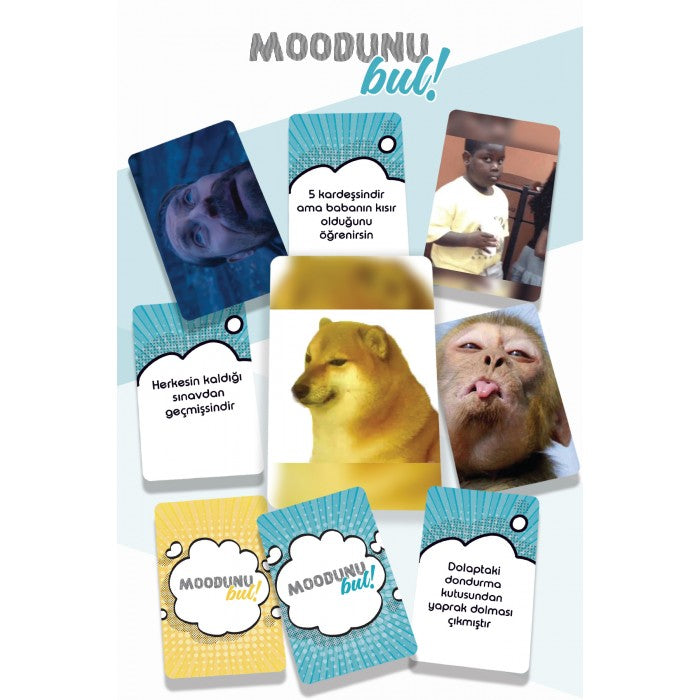 Moodunu Bul Mini Klasik 3. Paket