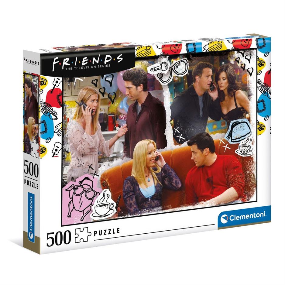 Clementoni Friends 500 Parça Puzzle 35090 - Clementoni