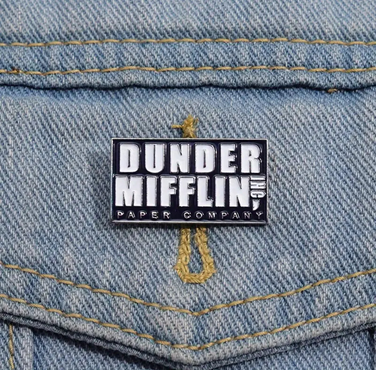 Dunder Mifflin Pin Rozet Broş