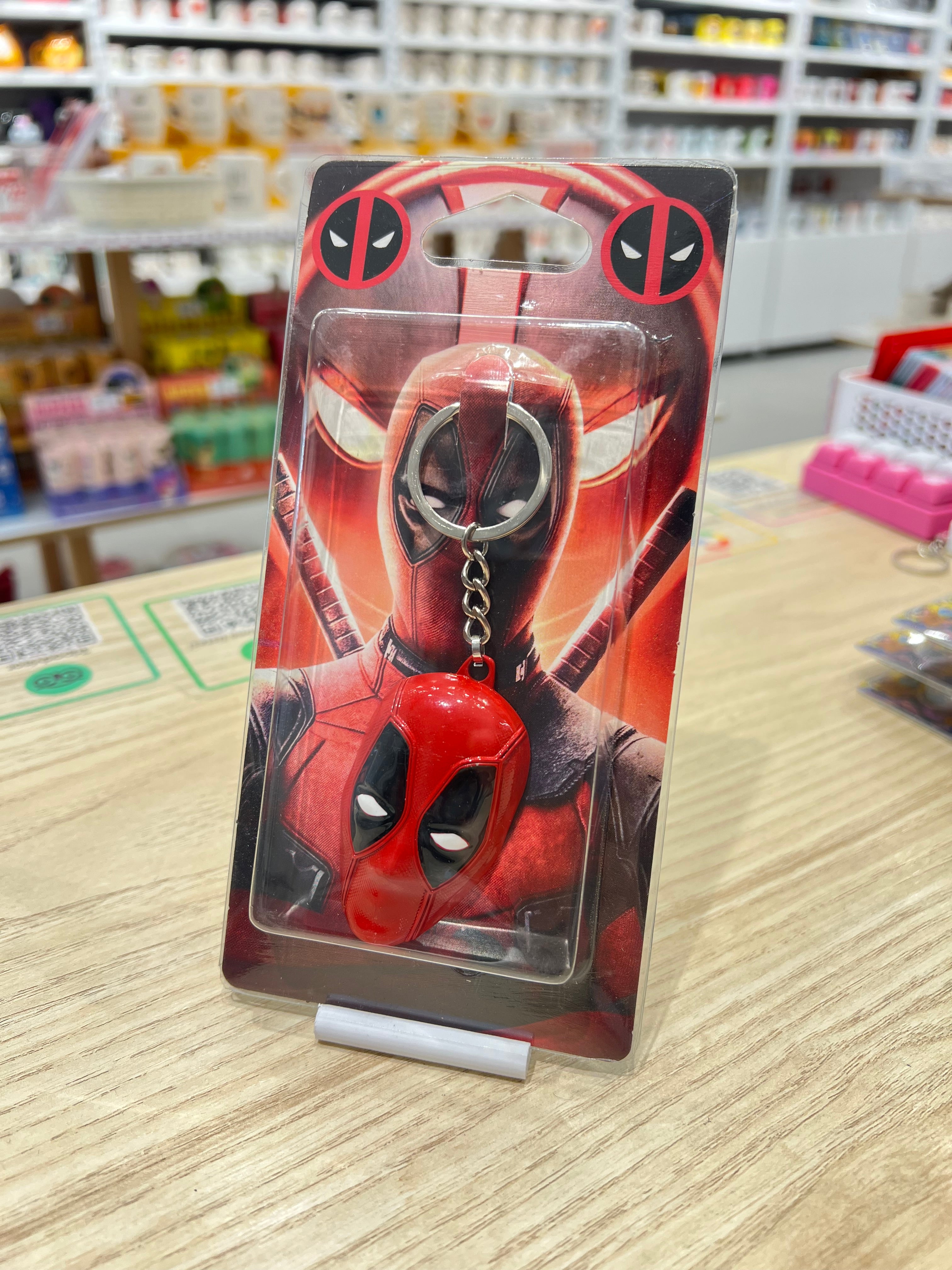 Deadpool Kutulu Metal Anahtarlık