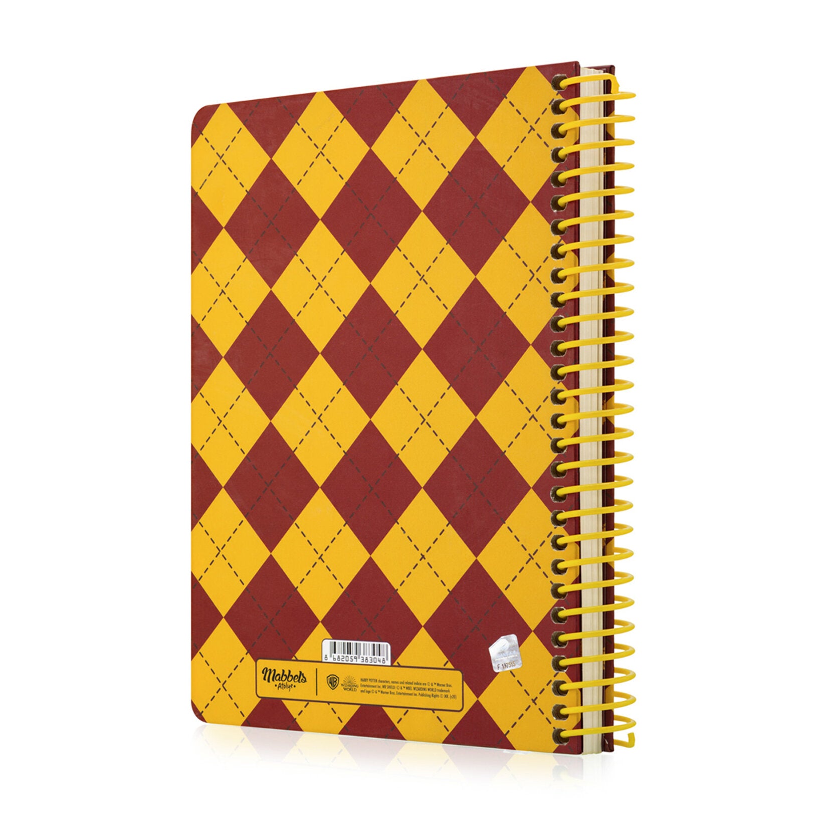Harry Potter Sınıflar Gryffindor Spiralli Defter
