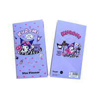 Kuromi Just Chilling Mini Planner 17x9,5 cm