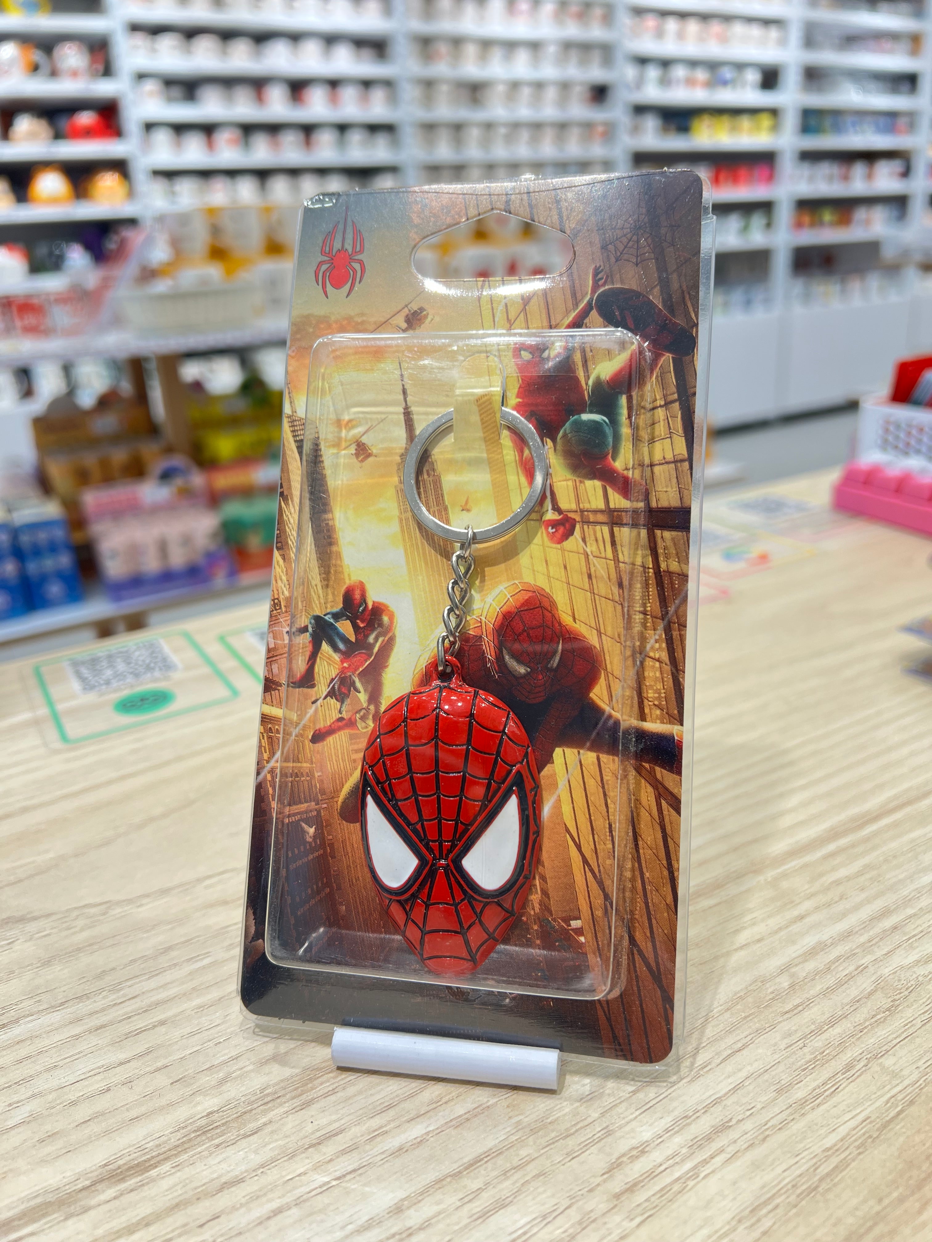 Spiderman Kutulu Metal Anahtarlık