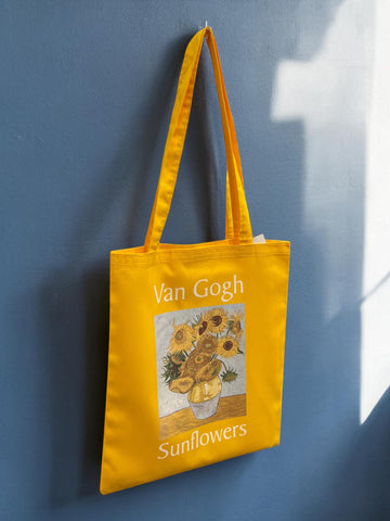 Van Gogh “Sunflowers” Bez Çanta