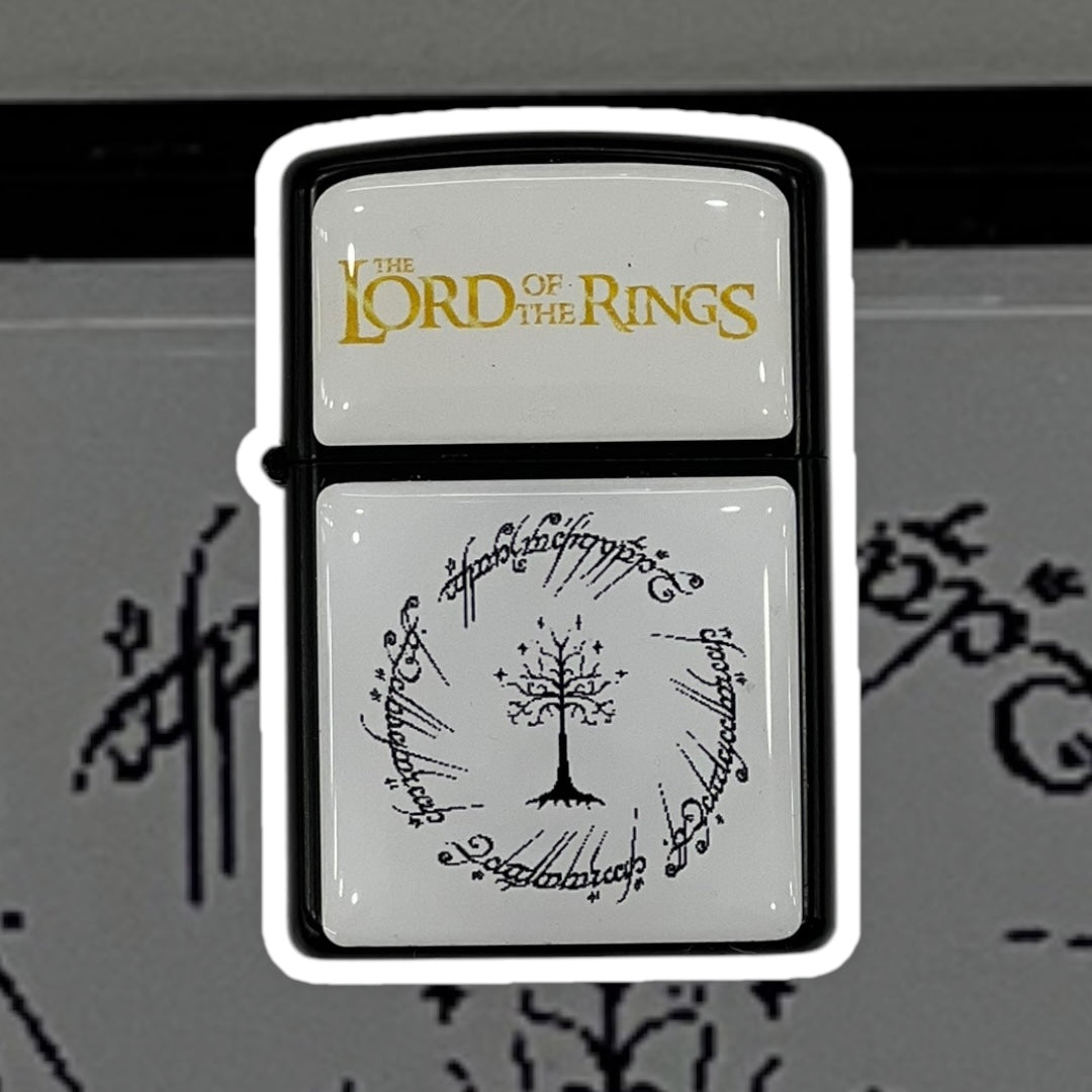 Lotr - Gondor Tree Metal Benzinli Çakmak