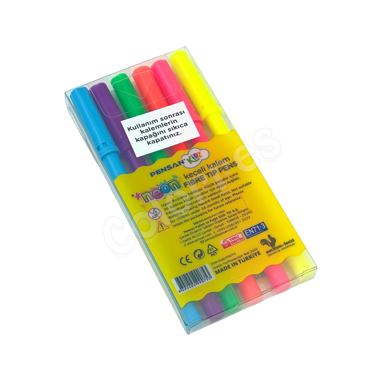 Pensan Kids 6lı Neon Keçeli Kalem