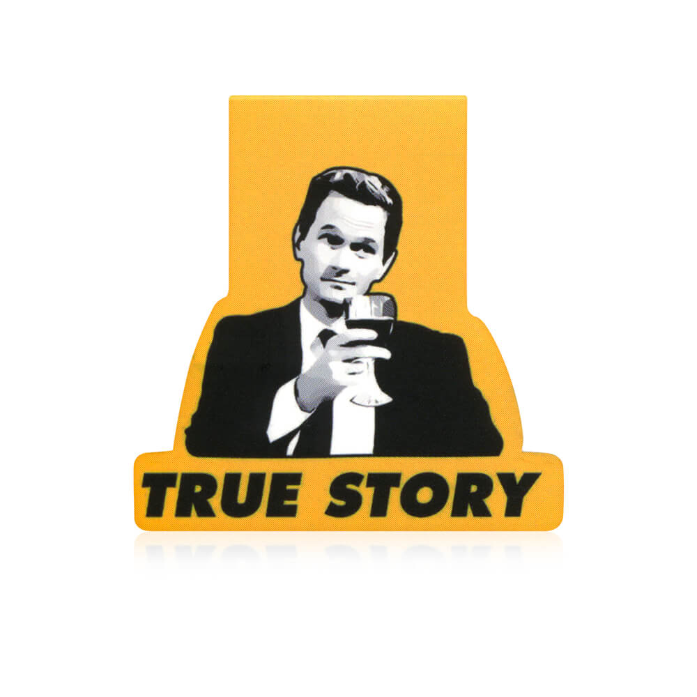 Himym - Barney Stinson True Story Mıknatıslı Kitap Ayracı