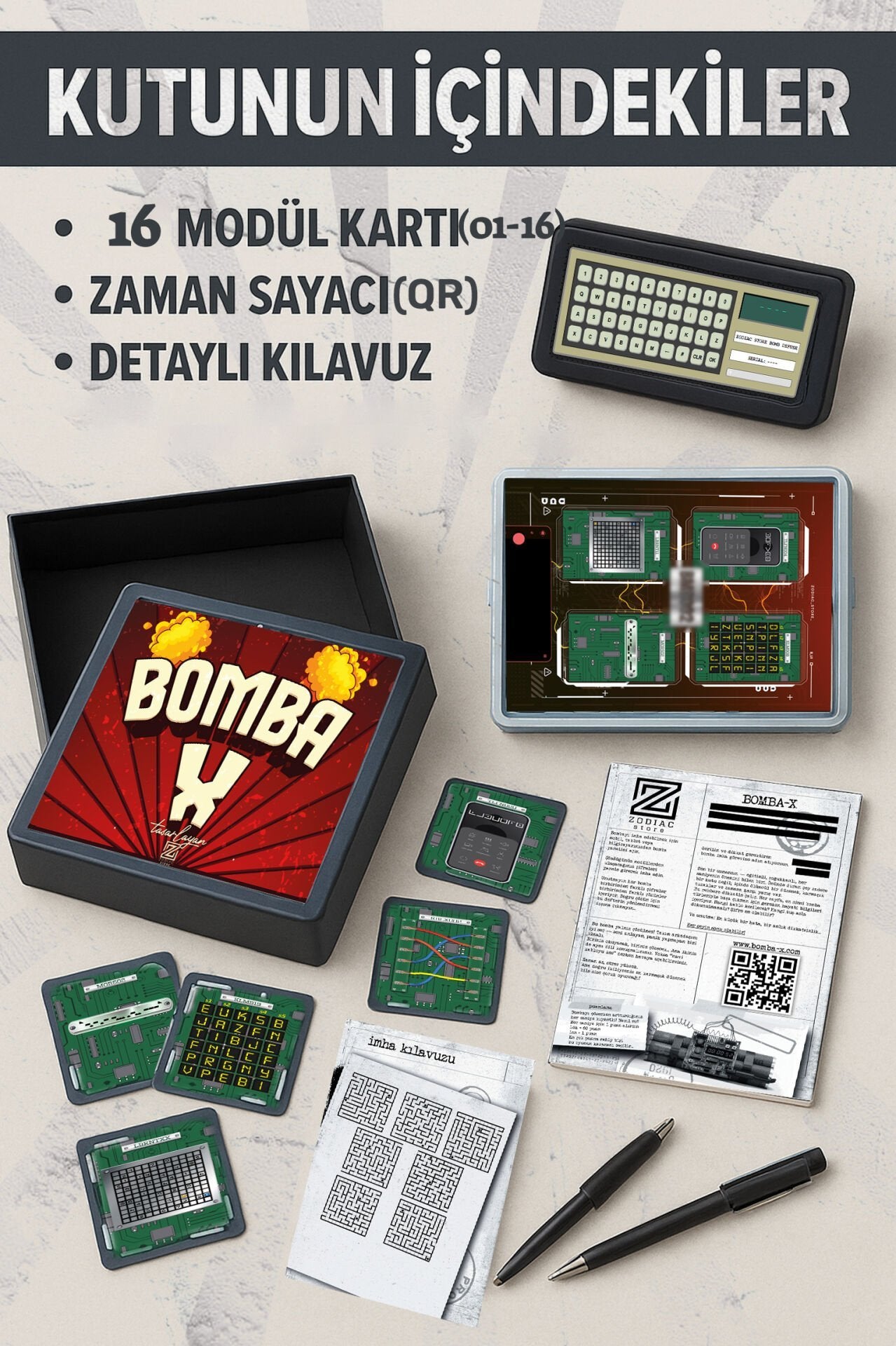 Bomba-x Series:1 – Takım Oyunu İle Bombayı Etkisiz Hale Getir!
