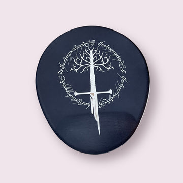 Yüzüklerin Efendisi "Narsil" Bilek Destekli Yuvarlak Mouse Pad - Lotr