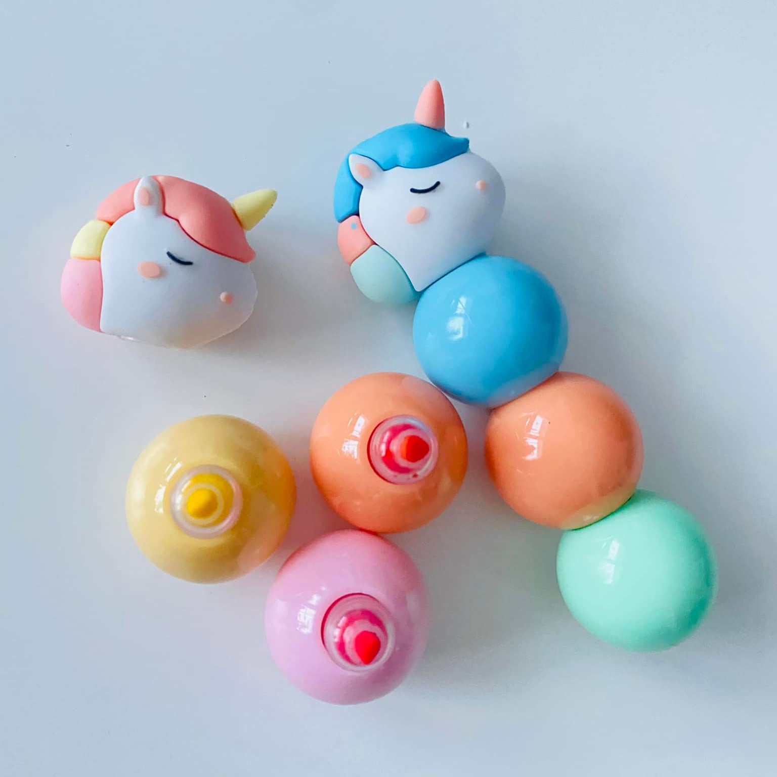 Unicorn Tasarımlı Fosforlu Kalem