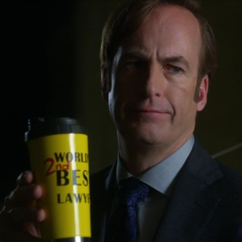 "World's 2nd Best Lawyer" Termos Better Call Saul