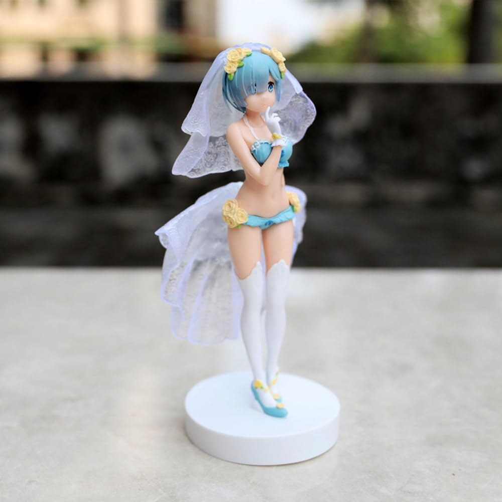 Re:Zero Rem Figürü Gelinlik 24cm