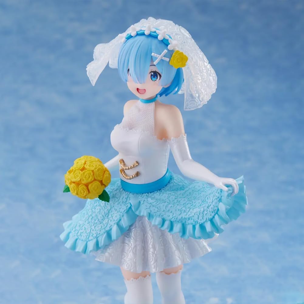 Re:Zero Rem Figürü Gelinlik 18 cm