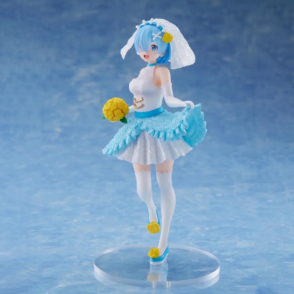 Re:Zero Rem Figürü Gelinlik 18 cm