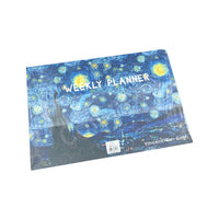 Van Gogh Starry Night Klavye Önü Planner