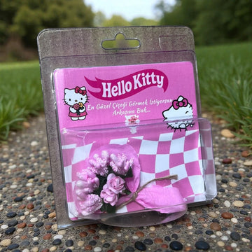 Hot Flowers Aynalı Hello Kitty