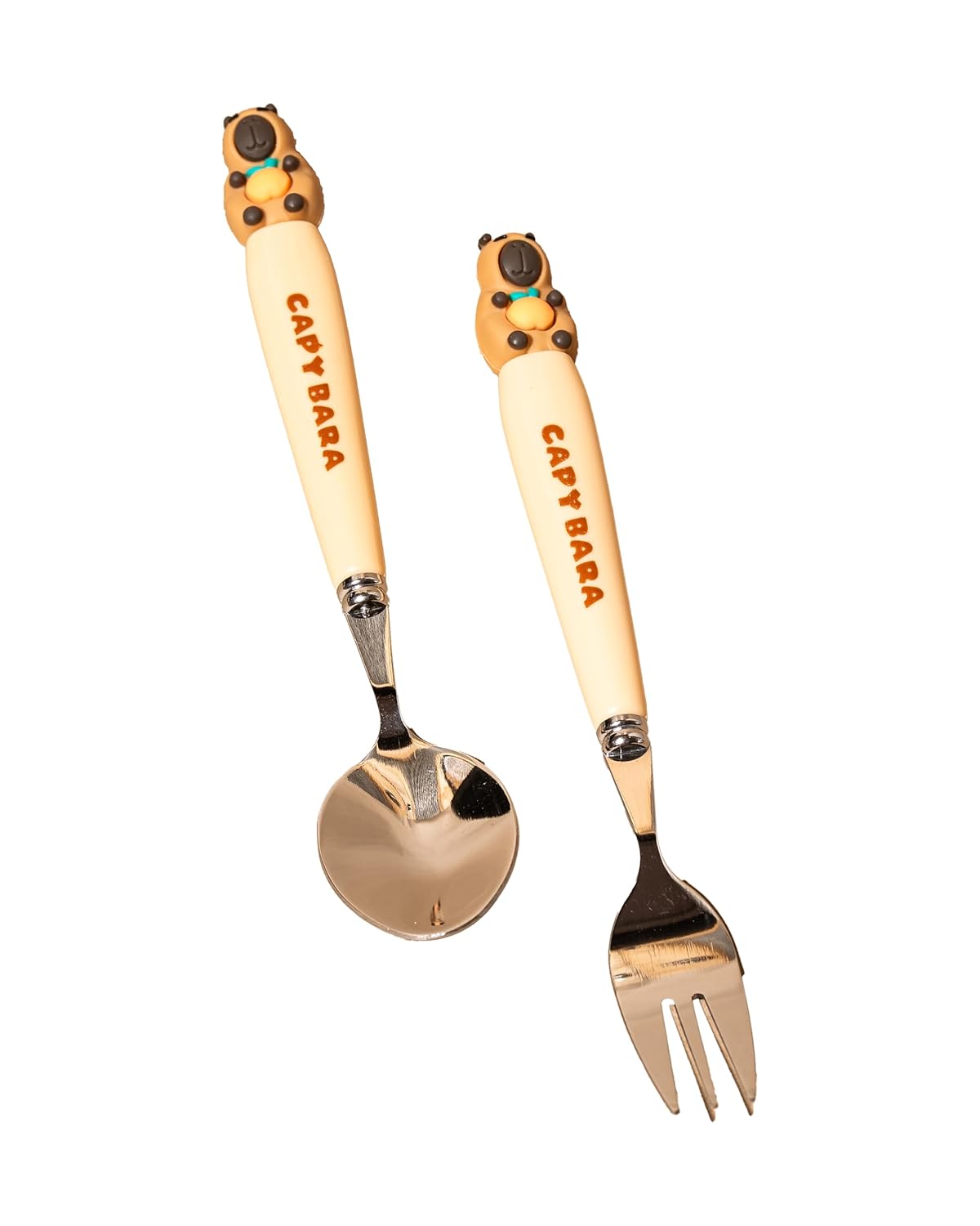 Capybara Çatal Kaşık Chopstick Seti