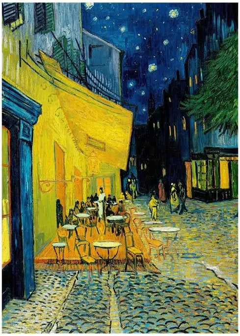 Cafe Terrace At Night - Van Gogh - 1000 Parça Puzzle