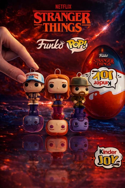 Stranger Things Kinder Joy Funko Sürpriz Yumurta 20g