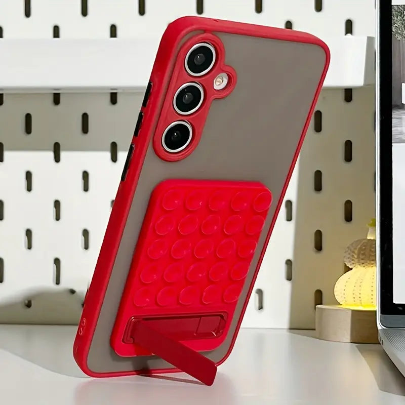 Dikdörtgen Vantuzlu Telefon Tutucu