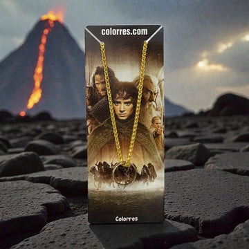 Lotr Altın Zincirli Yüzük Kolye