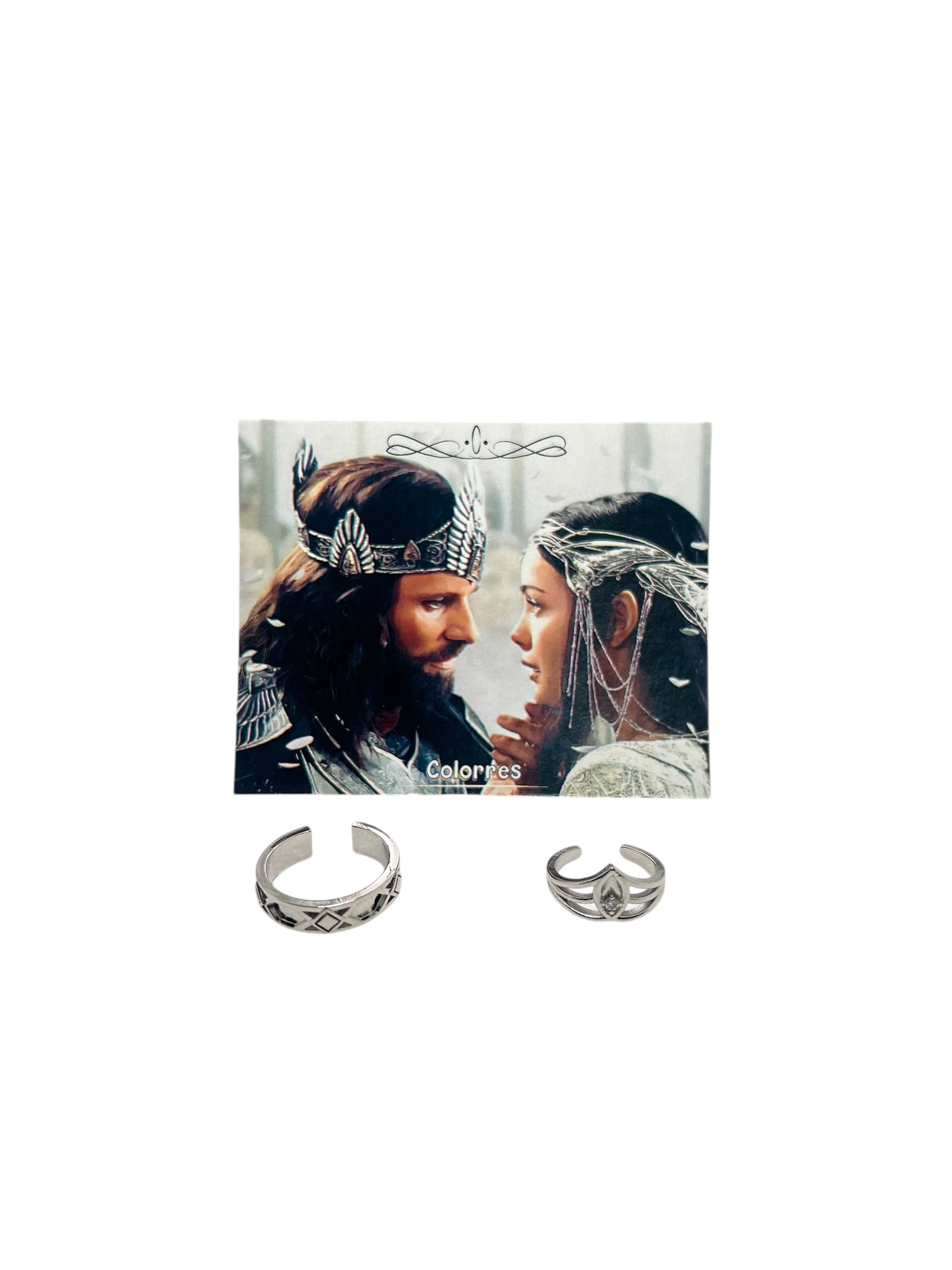 Aragorn - Arwen Çift Yüzükleri Lotr