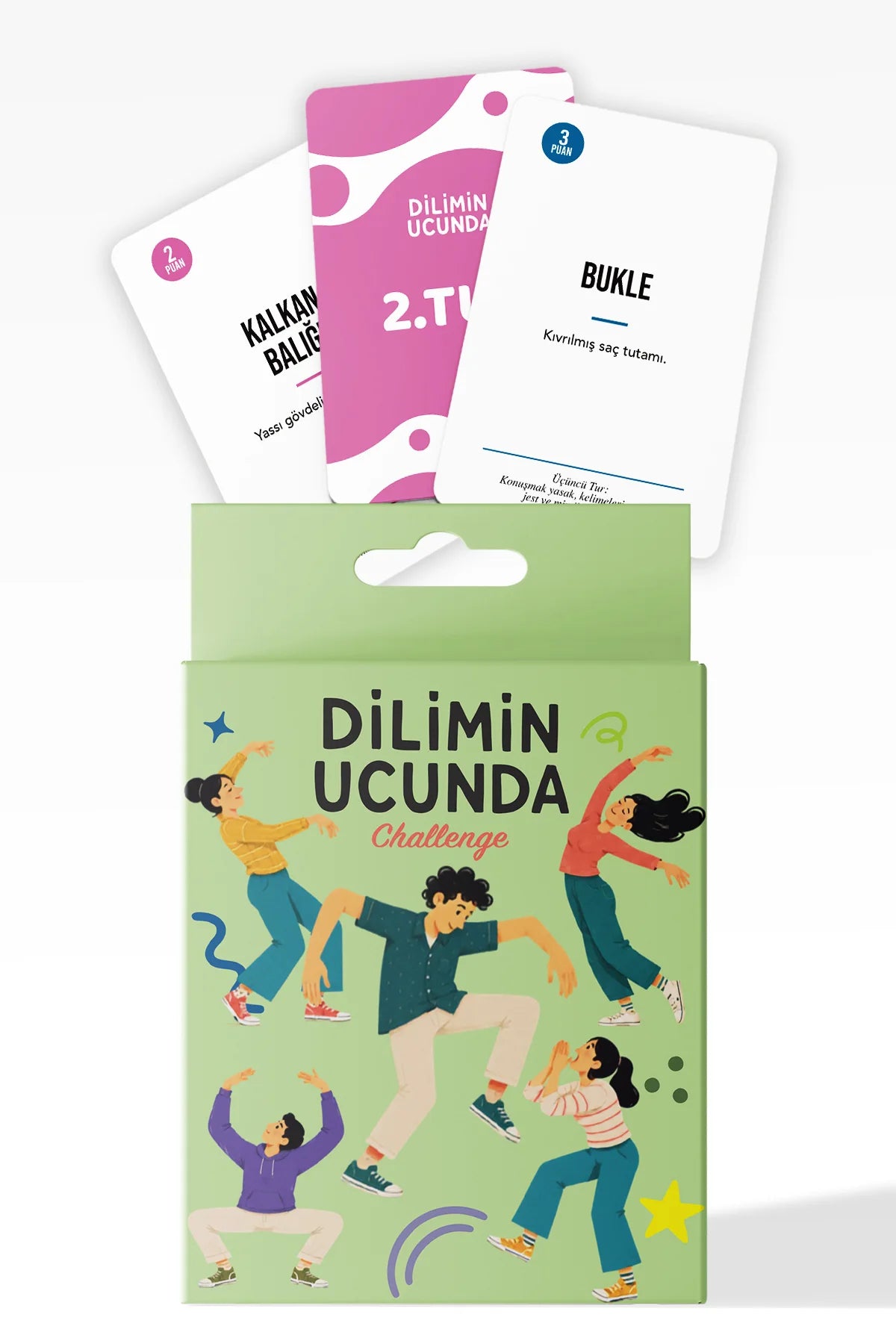 Dilimin Ucunda Kart Oyunu - Challenge