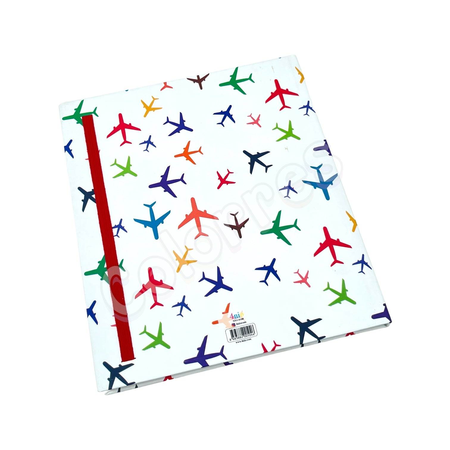 Travel 19x17 cm Sert Kapaklı Defter