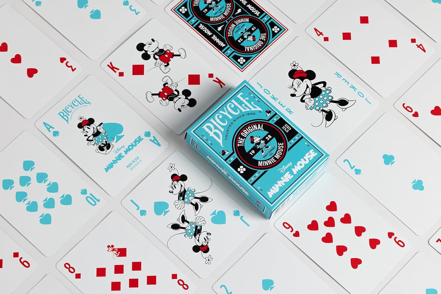 Bicycle Disney Classic Minnie Mouse Inspired Playing Cards