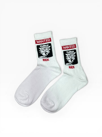 Rick And Morty "Wanted Rick" Unisex Çorap