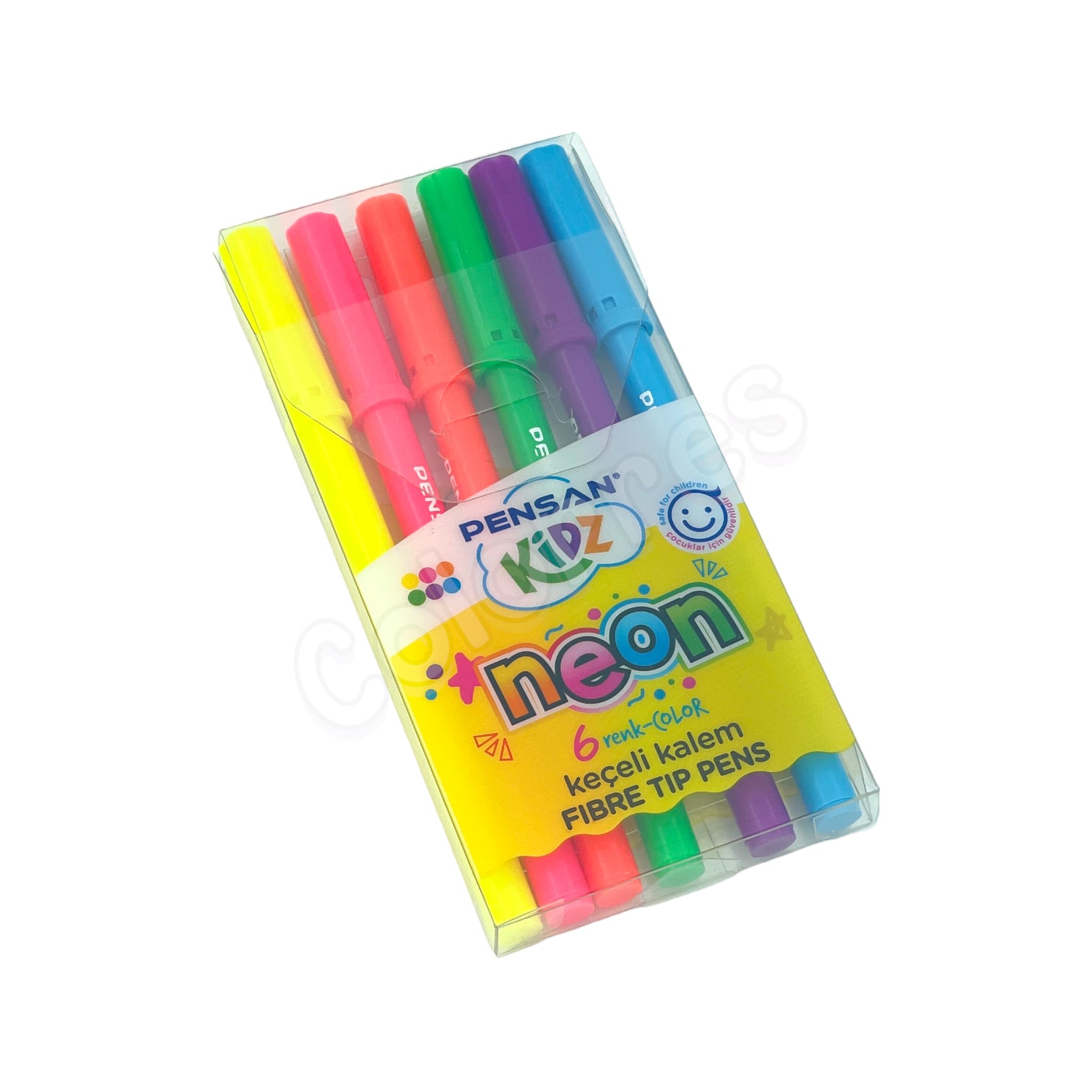 Pensan Kids 6lı Neon Keçeli Kalem