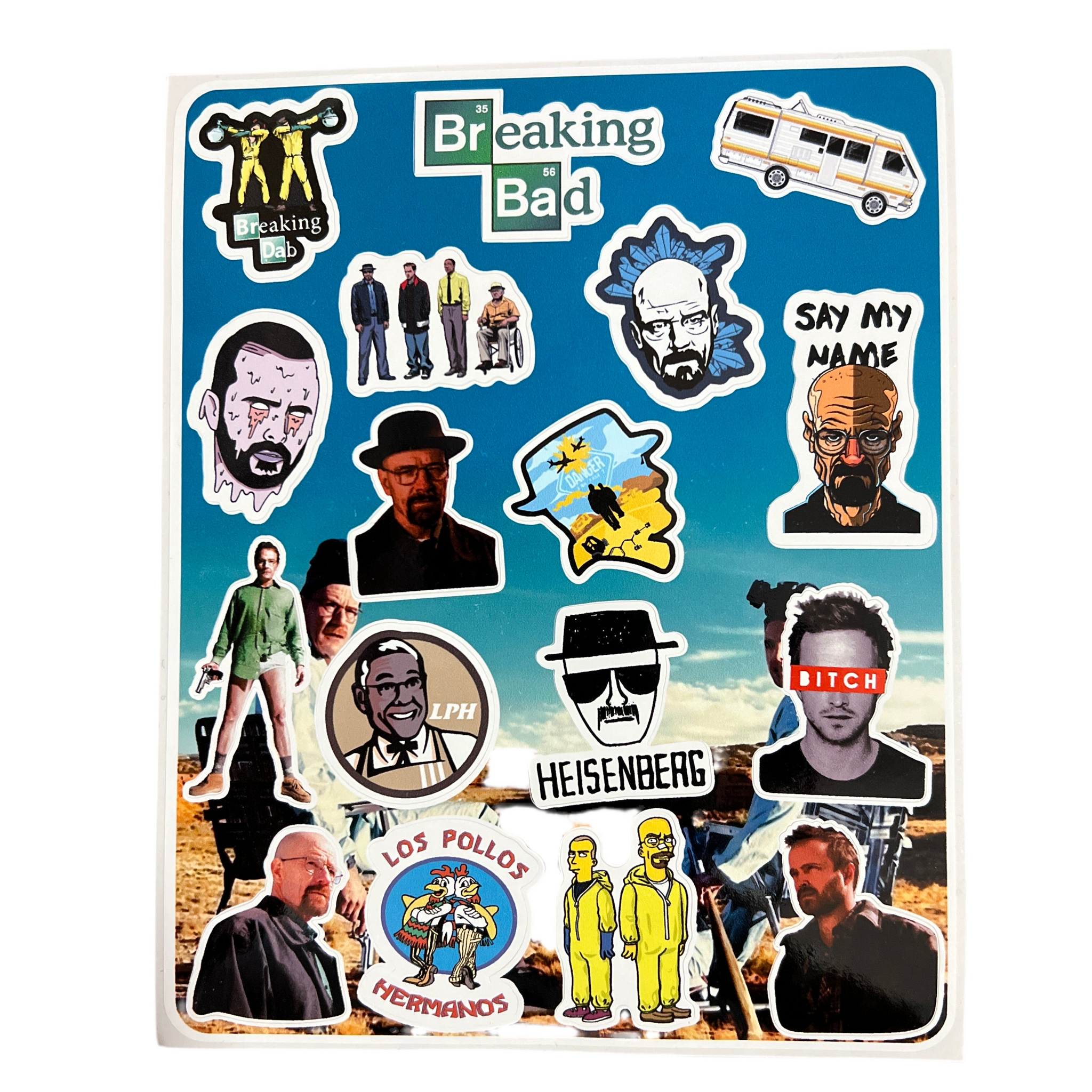 Breaking Bad Sticker Seti 14x17cm