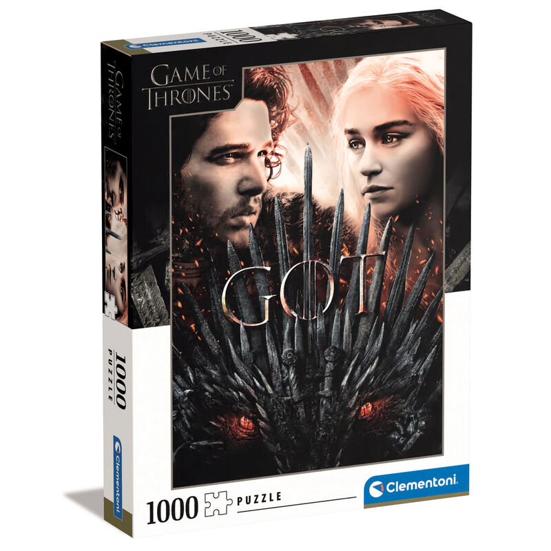 Clementoni 1000 Parça Game Of Thrones Yetişkin Puzzle 2 39651 - Clementoni