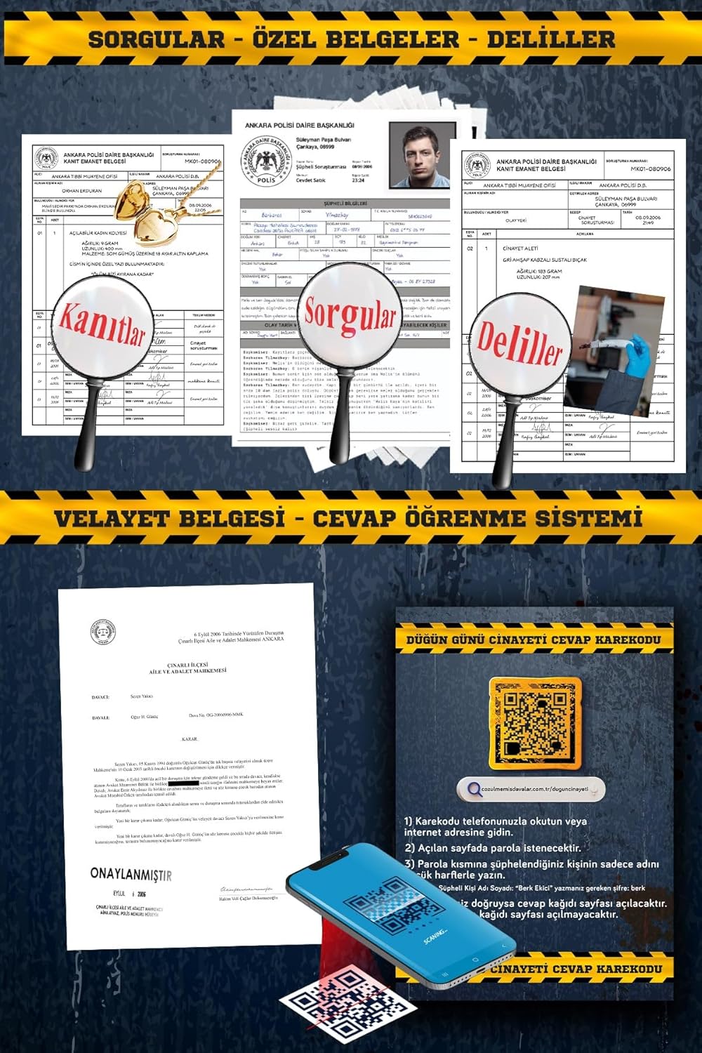 Çözülmemiş Davalar Dedektiflik Oyunu 8 Düğün Günü Cinayeti Dosyası