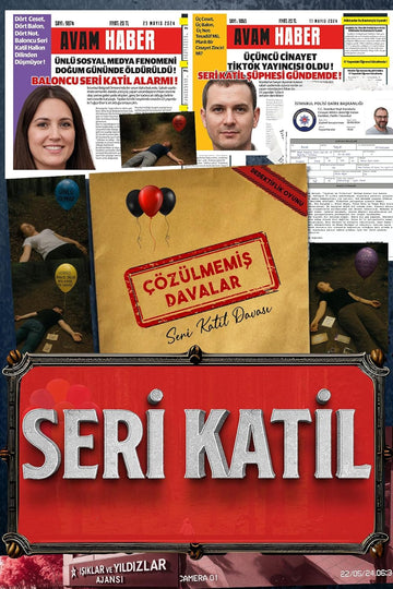 Çözülmemiş Davalar Dedektiflik Oyunu 7 Seri Katıil Dosyası