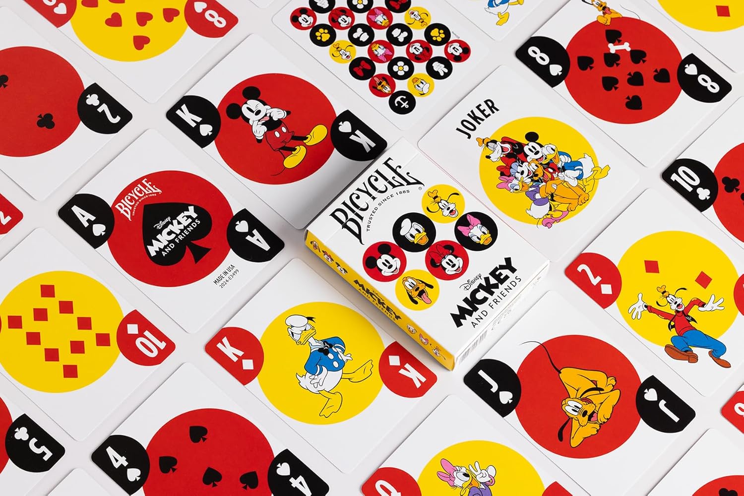 Bicycle Disney Mickey And Friends Inspired Playing Cards