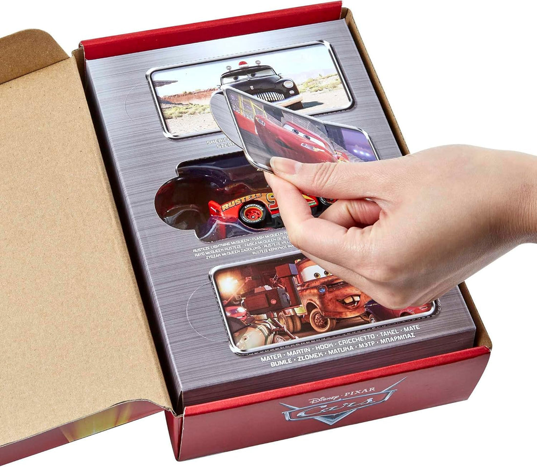 Mattel Disney Pixar Cars Die-Cast Araç 3'lü Araç Paketi