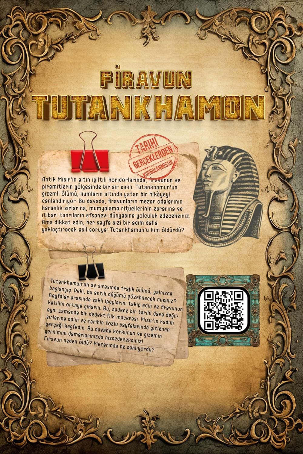 Çözülmemiş Davalar Dedektiflik Oyunu 4 Firavun Tutankhamon Dosyası