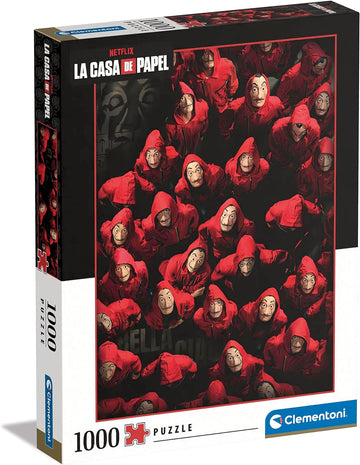 1000 Parça La Casa De Papel Yetişkin Puzzle Clementoni