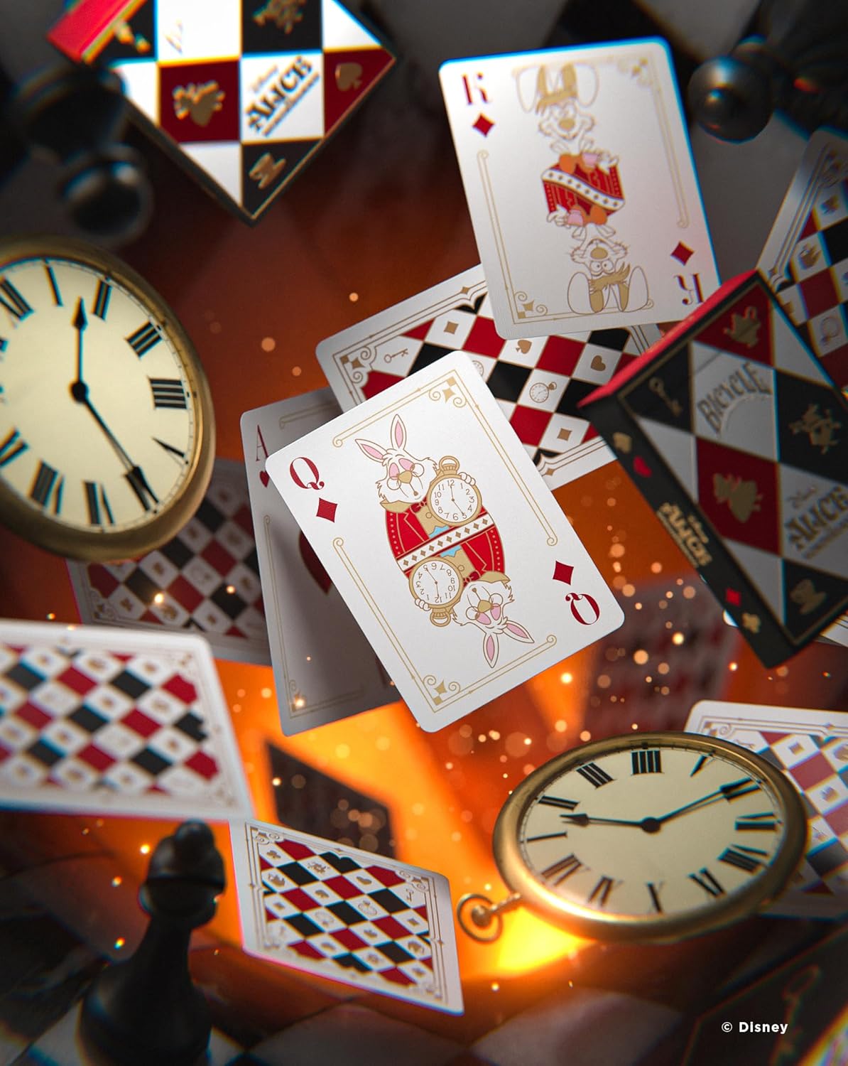 Bicycle Disney Alice Harikalar Diyarında Inspired Playing Cards