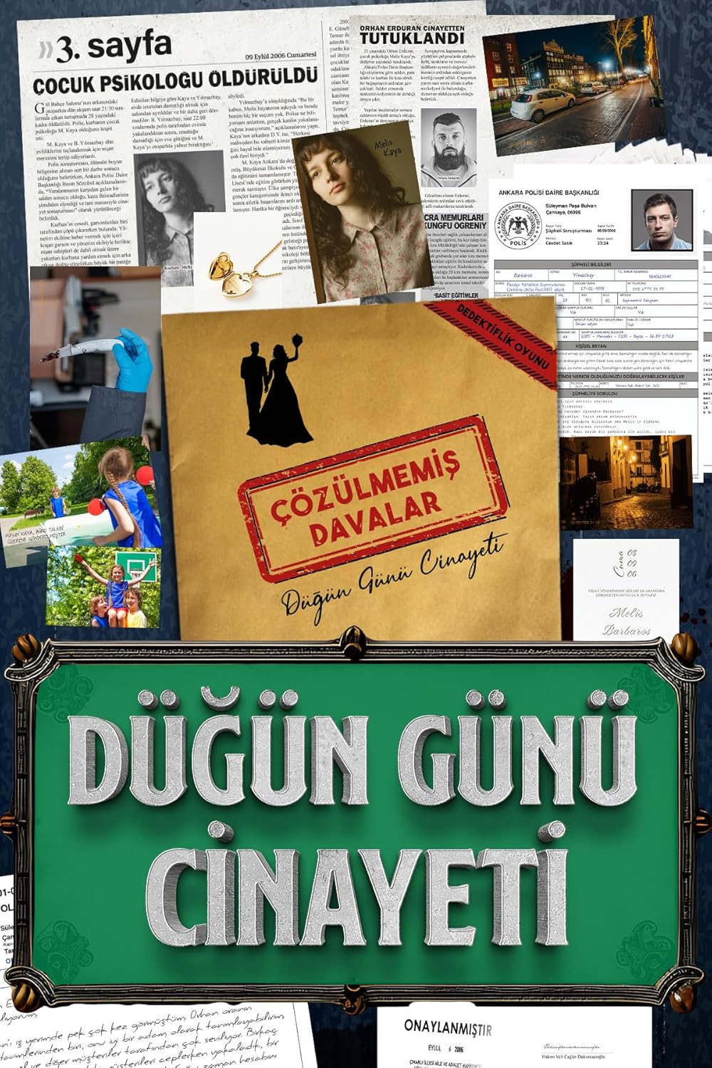 Çözülmemiş Davalar Dedektiflik Oyunu 8 Düğün Günü Cinayeti Dosyası