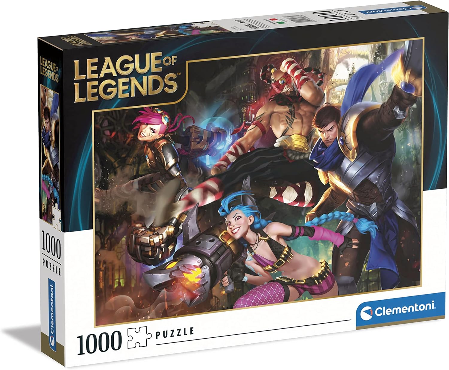 1000 Parça League of Legends Yetişkin Puzzle, Multicolor - Clementoni